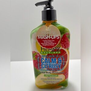 Hempz Mash-Ups Calm & Citrusy Exotic Green Tea‎ Asian Pear Grapefruit Raspberry